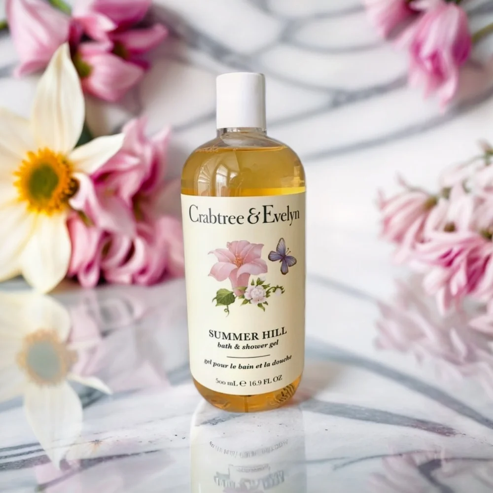 🌸 CRABTREE & EVELYN SUMMER HILL BATH & SHOWER GEL